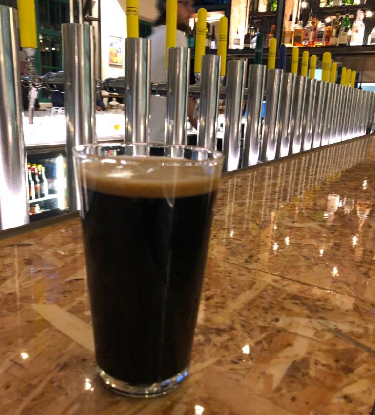 La birra ai funghi porcini dell'autore.