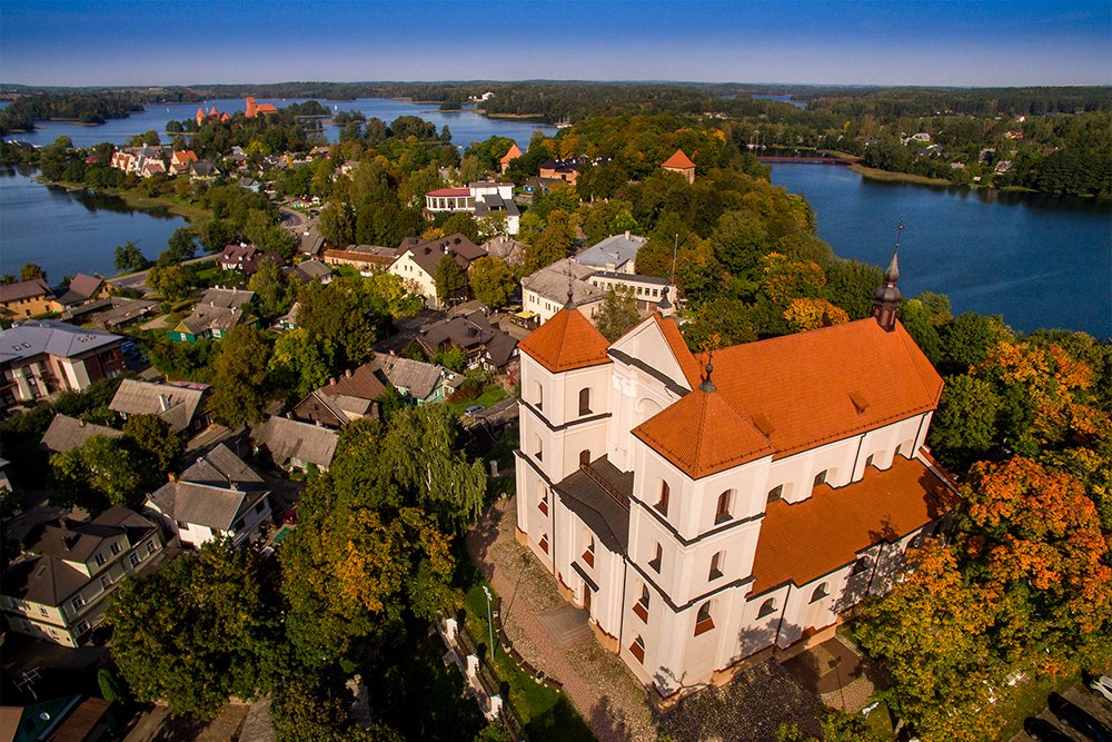 Alamy Chiesa della Visitazione della Beata Vergine Maria, Trakai