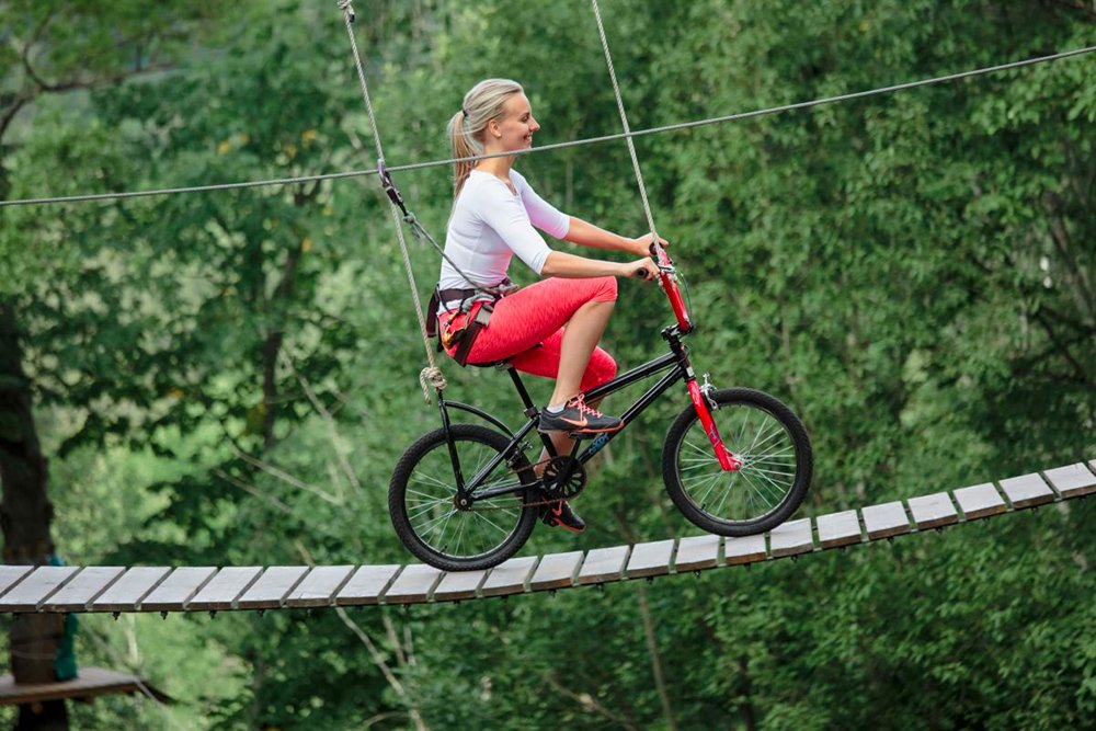 obstacle park parco avventura gauja