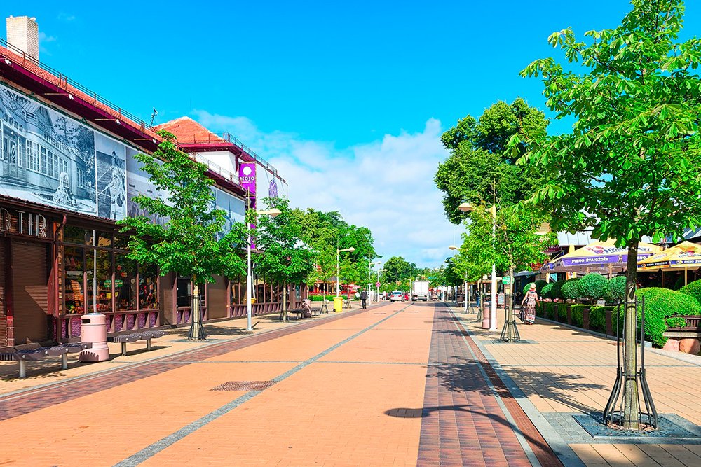 palanga centro storico