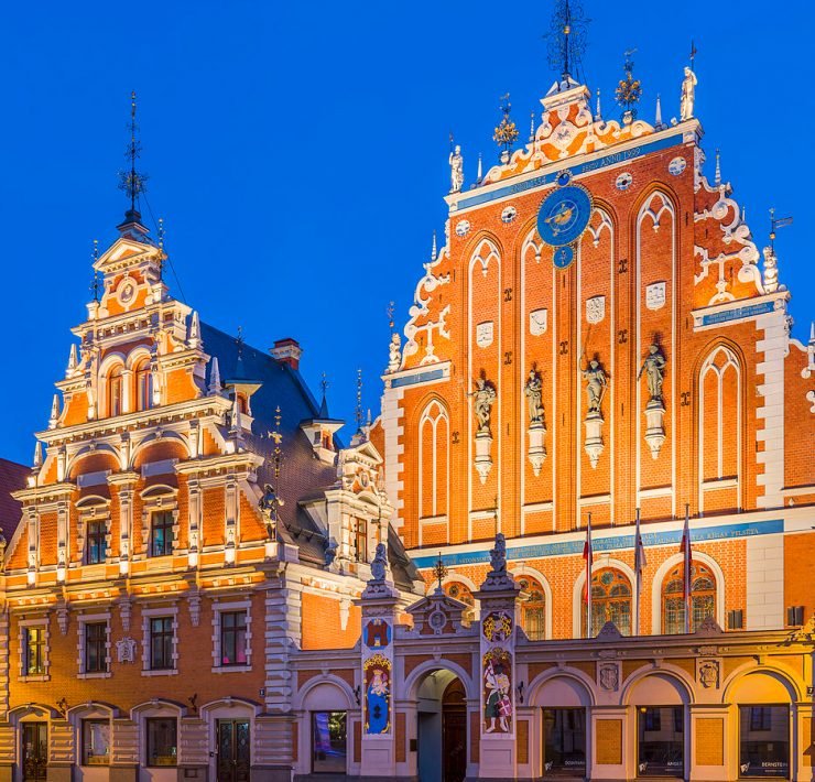 casa delle teste nere a riga lettonia